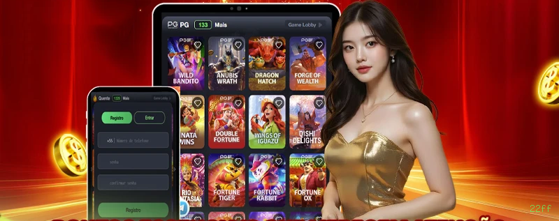 Slots Premium da PG Soft na 22ff